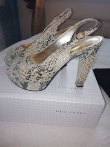 shoes leopard print UK size 7
