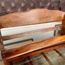 Vintage Mid Century Modern Wooden Spice Rack Shelf Image 7