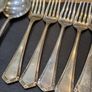 1930s Art Deco EPNS Tea Pastry Set Image 4