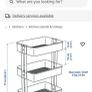 Ikea kitchen trolley Image 3
