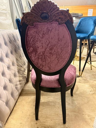 antique occasional French hand carved chair