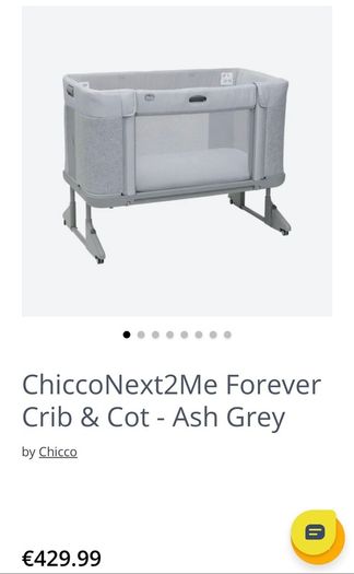 Chicco Next2Me Forever Bedside Crib & Cot
