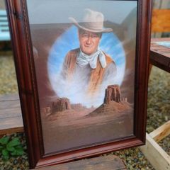 Large Vintage John Wayne Picture