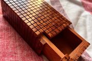 Moroccan Thuya Wood Puzzle Box Small