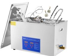 Professional Ultrasonic Cleaner, 27.2 L Ultrasonic Jewelry Cleaner with Digital Timer & Heater