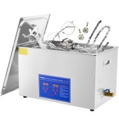 Professional Ultrasonic Cleaner, 27.2 L Ultrasonic Jewelry Cleaner with Digital Timer & Heater