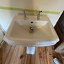 Brand New Georgian Handwash Basin & Taps Image 2