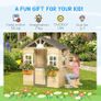 Wooden Kids Playhouse Image 6