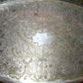 Silver Plated Tray and Bowl Image 8