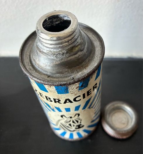 Vintage Metal Polish Tin