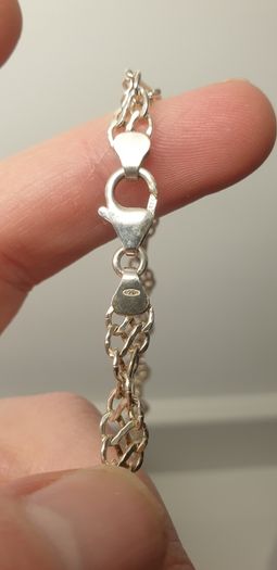 silver necklace