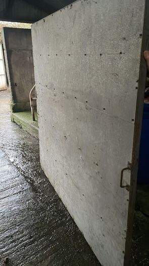 Steel door