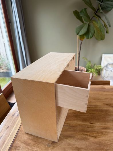Mini Wooden Chest of Drawers