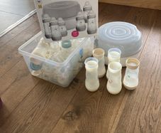 Mam bottle and sterilizer set