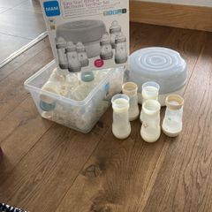 Mam bottle and sterilizer set