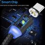 3in1 Magnetic USB Cable Charger FAST Charging Type-C Micro iOS Image 6