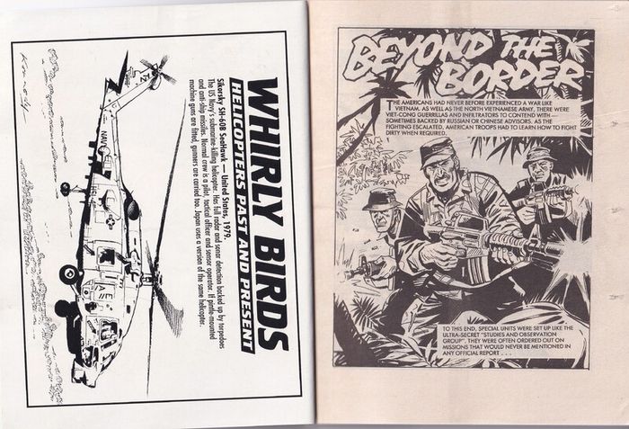 Commando #3230 Beyond The Border 1999 Dc Thomson Uk Comic