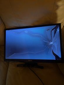 panasonic tv monitor free for parts or repair