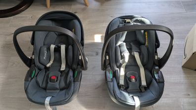 Twin set up...Maxi cosi car seat plus accessories x2