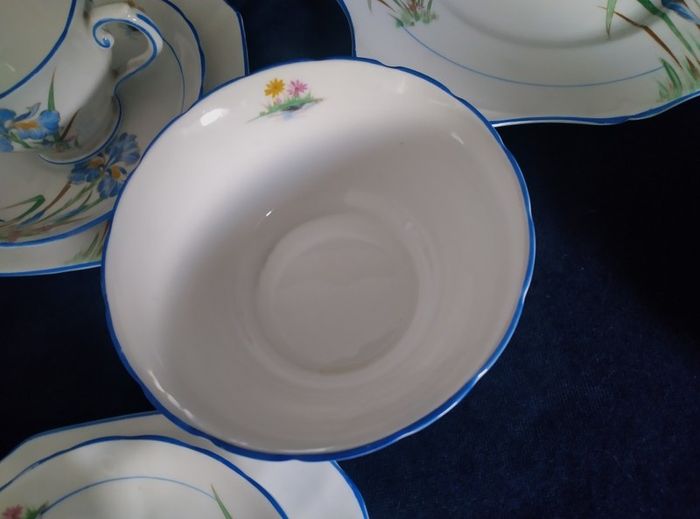 Tuscan china, vintage tea set, bone china