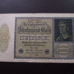 Germany. Reichsbanknote. 10000 Mark (19.1.1922)