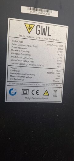 Solar pv panels