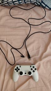 ps4 white controller wired
