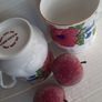 2 new vintage fine bone china mugs Image 4