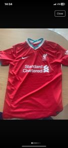 Liverpool 21/22 home kit