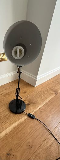 Lucide black study/desk lamp