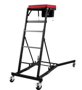 Topside Foldable Automotive Engine Creeper With 4 Swivel Casters Adjustable 3 Tilt Angle Height for Jeep Pickup Truck Van