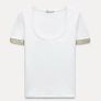 New Zara Embellished Sleeve top Image 7