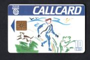1994 Ireland 10 unit The first Design a Callcard competition winning design for the year 1993 by Ashling Aylward (Gemplus GEM1) Call Card Used. Telecom Eireann card number 1058