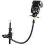 1/4" Screw Reflector Camera Holder Flex Arm Studio Light Stand Clamp Clip Image 3