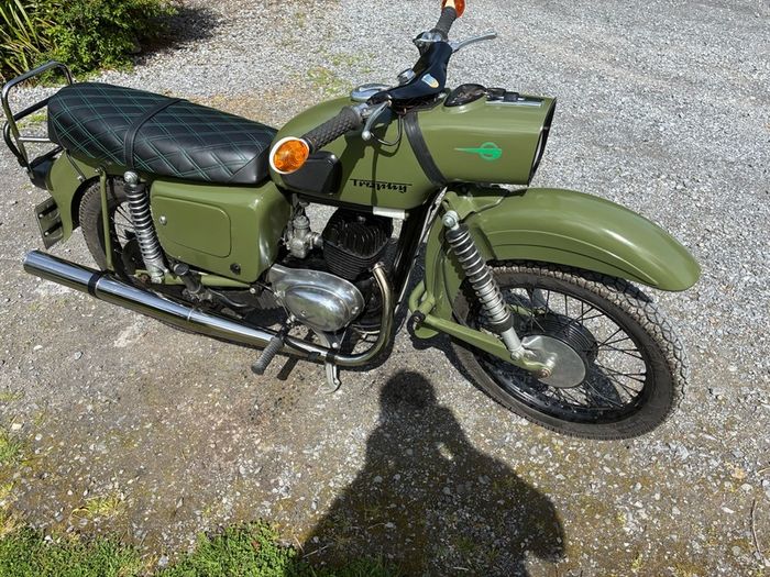 Vintage MZ 2 Stroke Bike. MINT