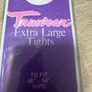 BNWT Truwear Extra Large Barely Black Tights 20 Denier To Fit 48''-54'' Hips Free post Image 3