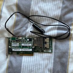 HP Smart Array P420 PCI-e SAS 1GB with battery.
