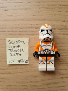 lego sw0522 clone trooper, set star wars 75036