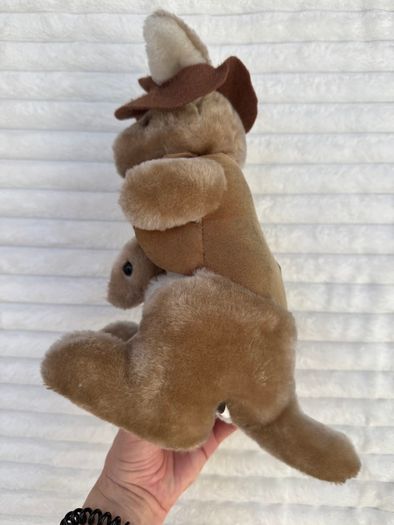 Grab a Jumbuck approx. 12 Kangaroo with Joey plush Used Please see photos