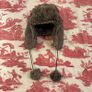Faux fur trapper hat Image 2