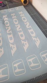 Honda windscreen sticker