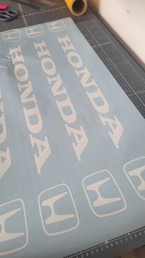 Honda windscreen sticker