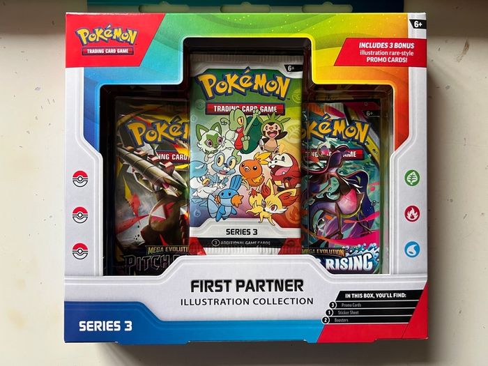 Pokemon First Partner Illustration Collection Complete Series 1 2 3 NEW