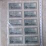 Spanish Civil War Uncut Ration Coupons - Los Internacionales Image 2