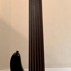 Harley Benton B-650FL BK Progressive Series (6-String Fretless Bass) - Pristine Condition