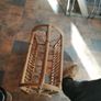 wicker cane magazine storage Image 3