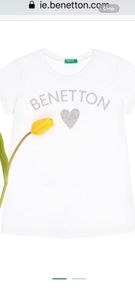 Benetton t shirt age 8-9
