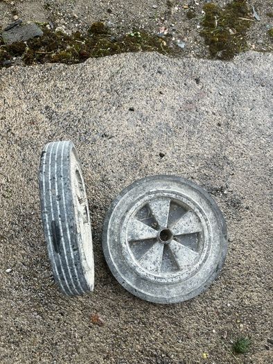 Belle cement mixer wheels