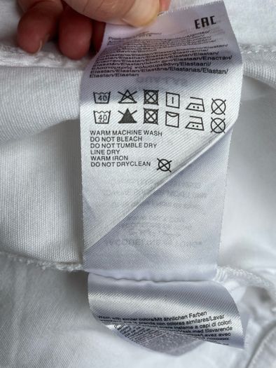 Jacqueline de Yong white denim jacket