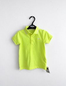 New Dunnes Stores Bright Neon Yellow Polo Shirt
